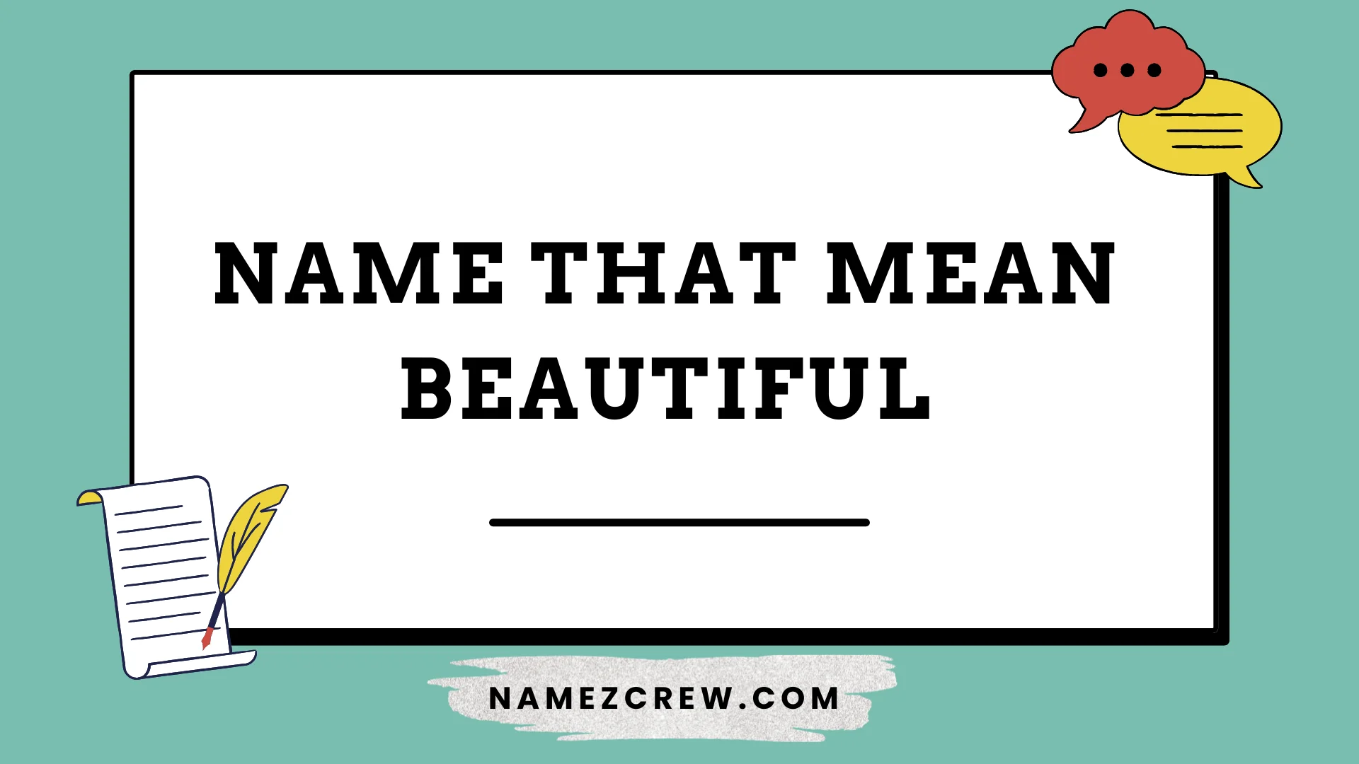 name that mean beautiful