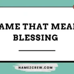 name that mean blessing