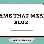 name that mean blue