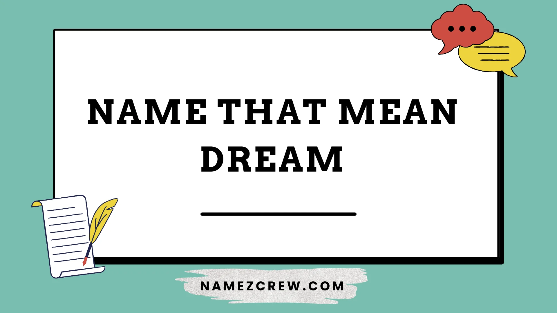name that mean dream
