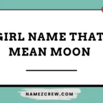 girl name that mean moon