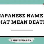 japanese name that mean death