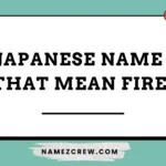 japanese name that mean fire