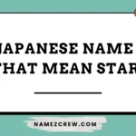 japanese name that mean star