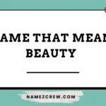 name that mean beauty