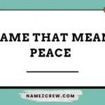 name that mean peace