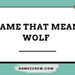 name that mean wolf