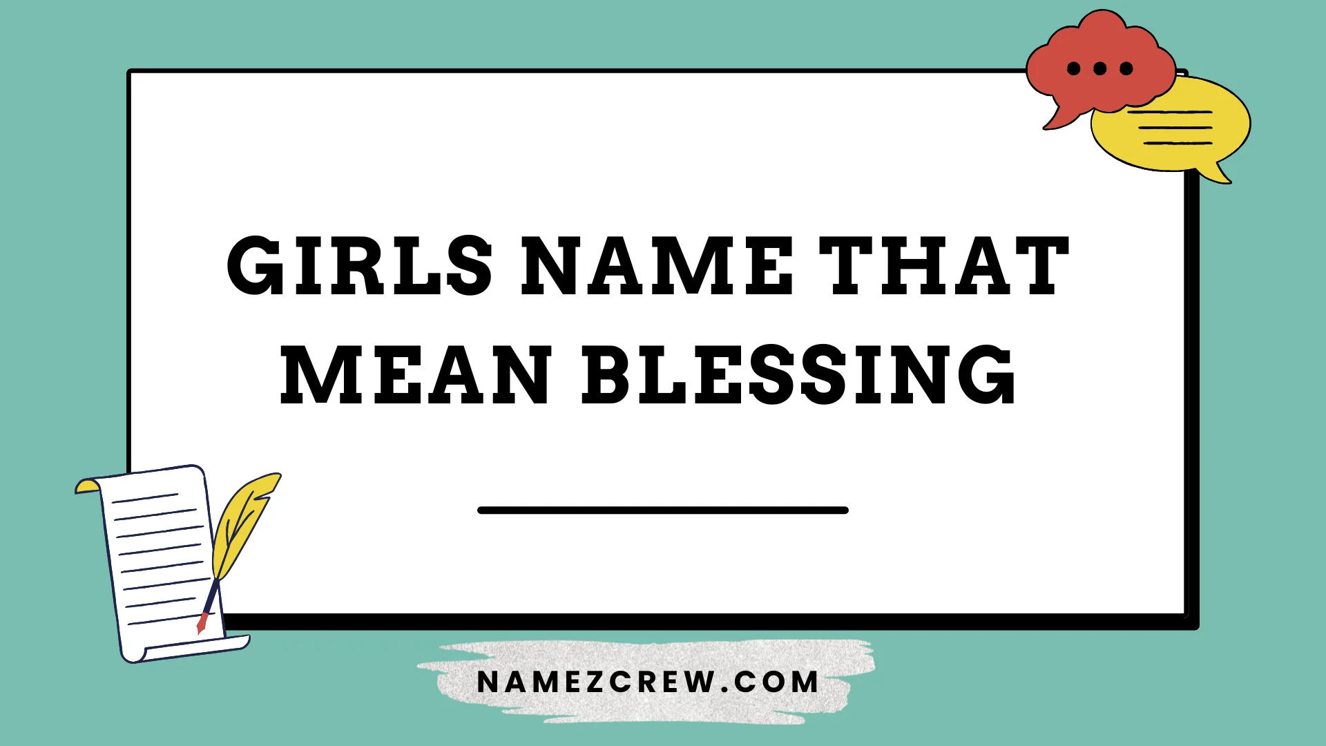 girls name that mean blessing