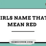 girls name that mean red