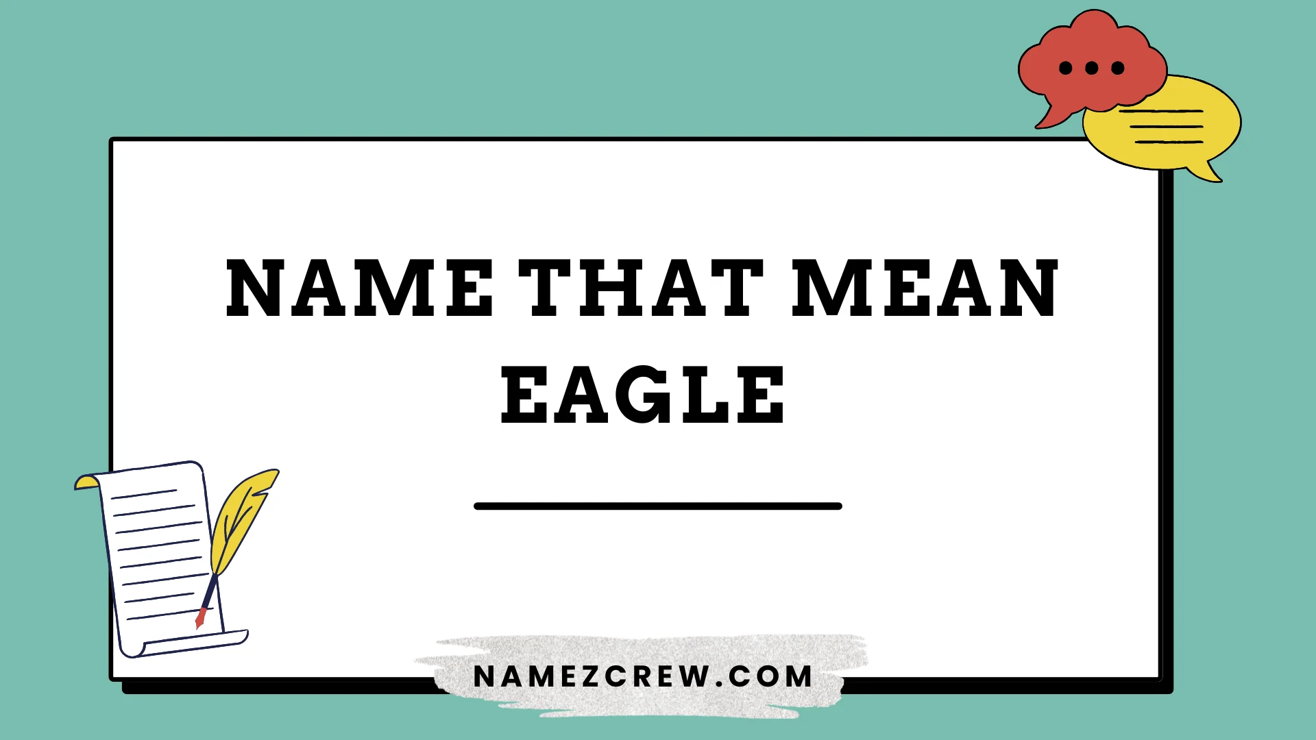 name that mean eagle