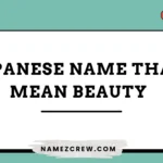 japanese name that mean beauty