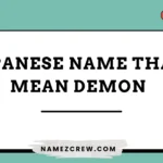 japanese names that mean demon
