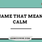 names that mean calm
