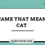 names that mean cat