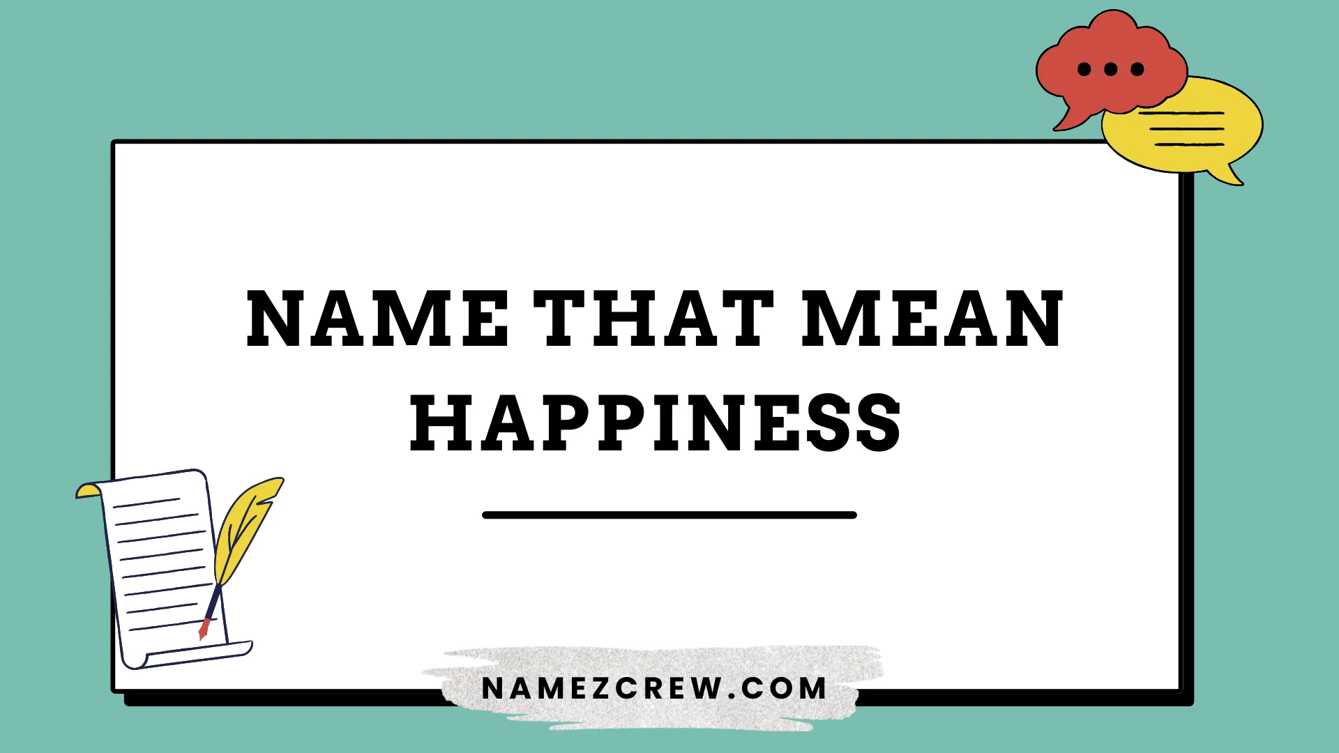 name that mean happiness
