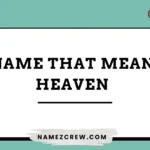 names that mean heaven