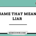 names that mean liar