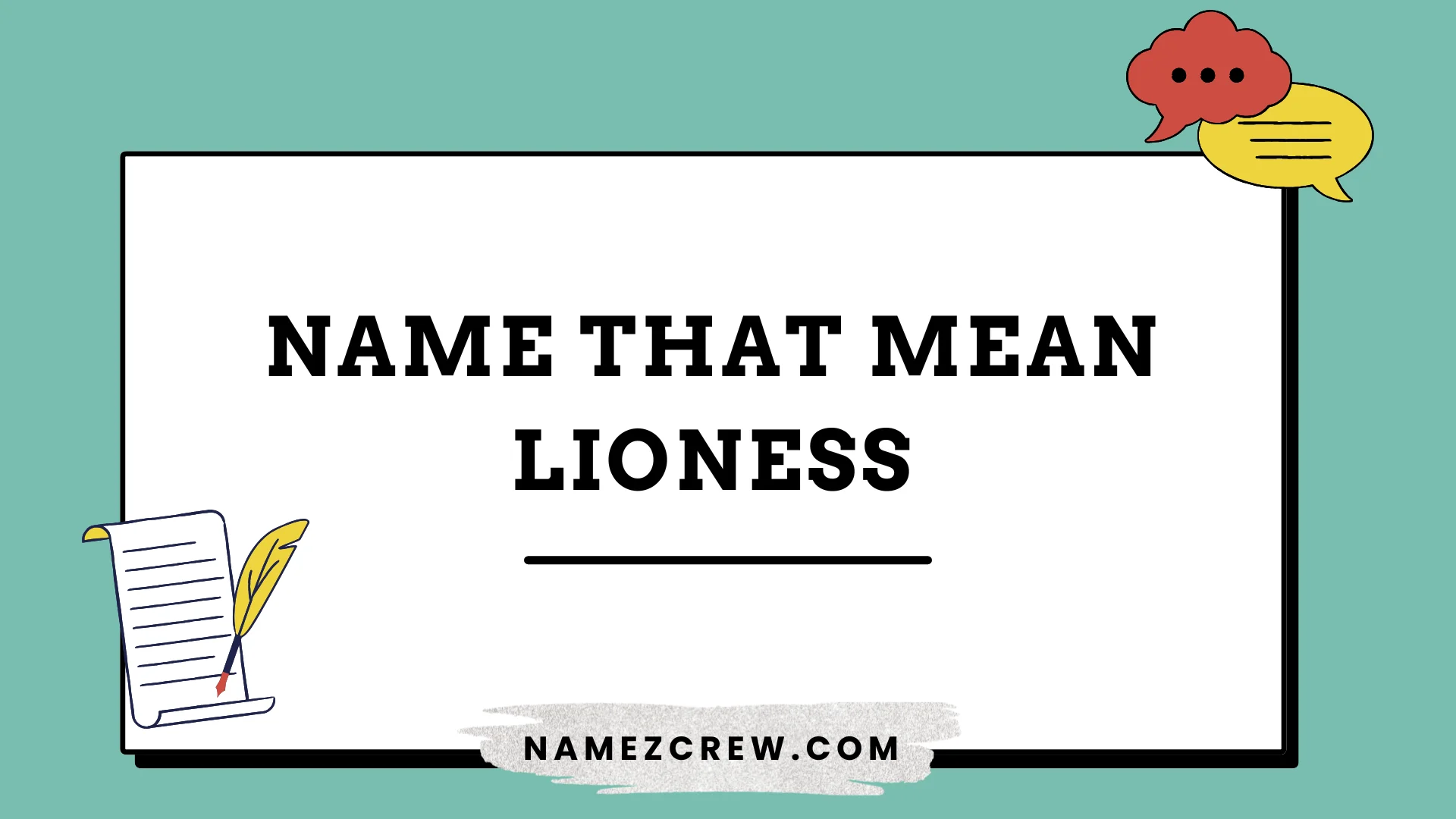 names that mean lioness