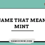names that mean mint