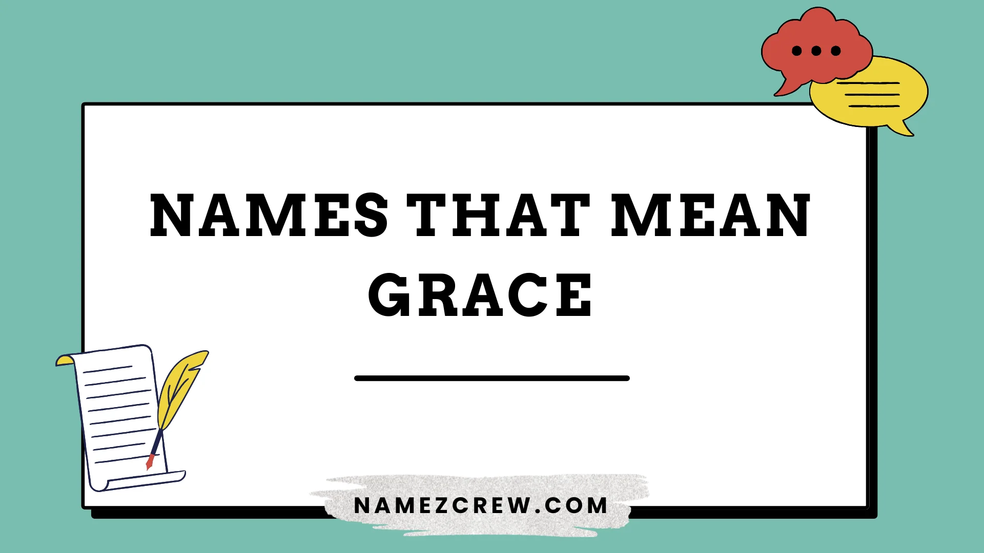 names that mean grace