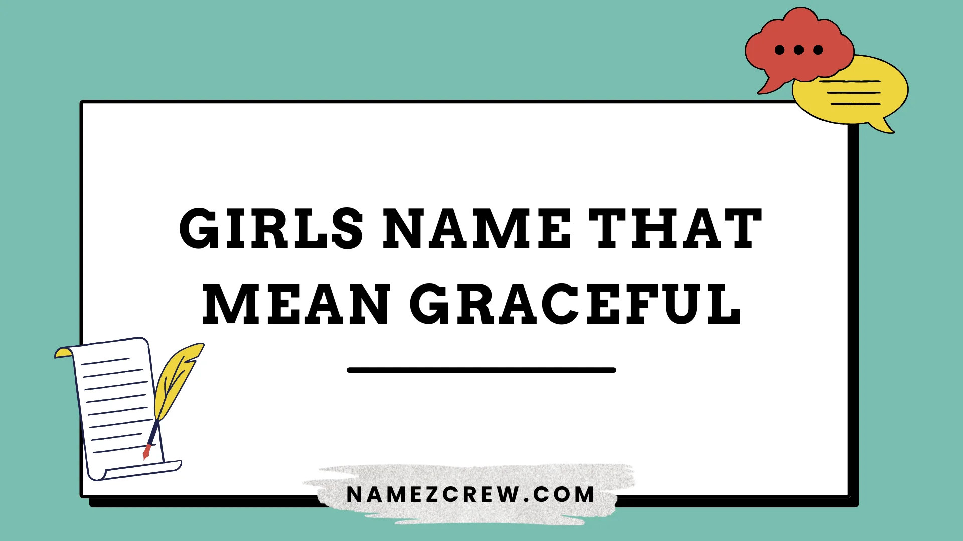 girls names that mean graceful