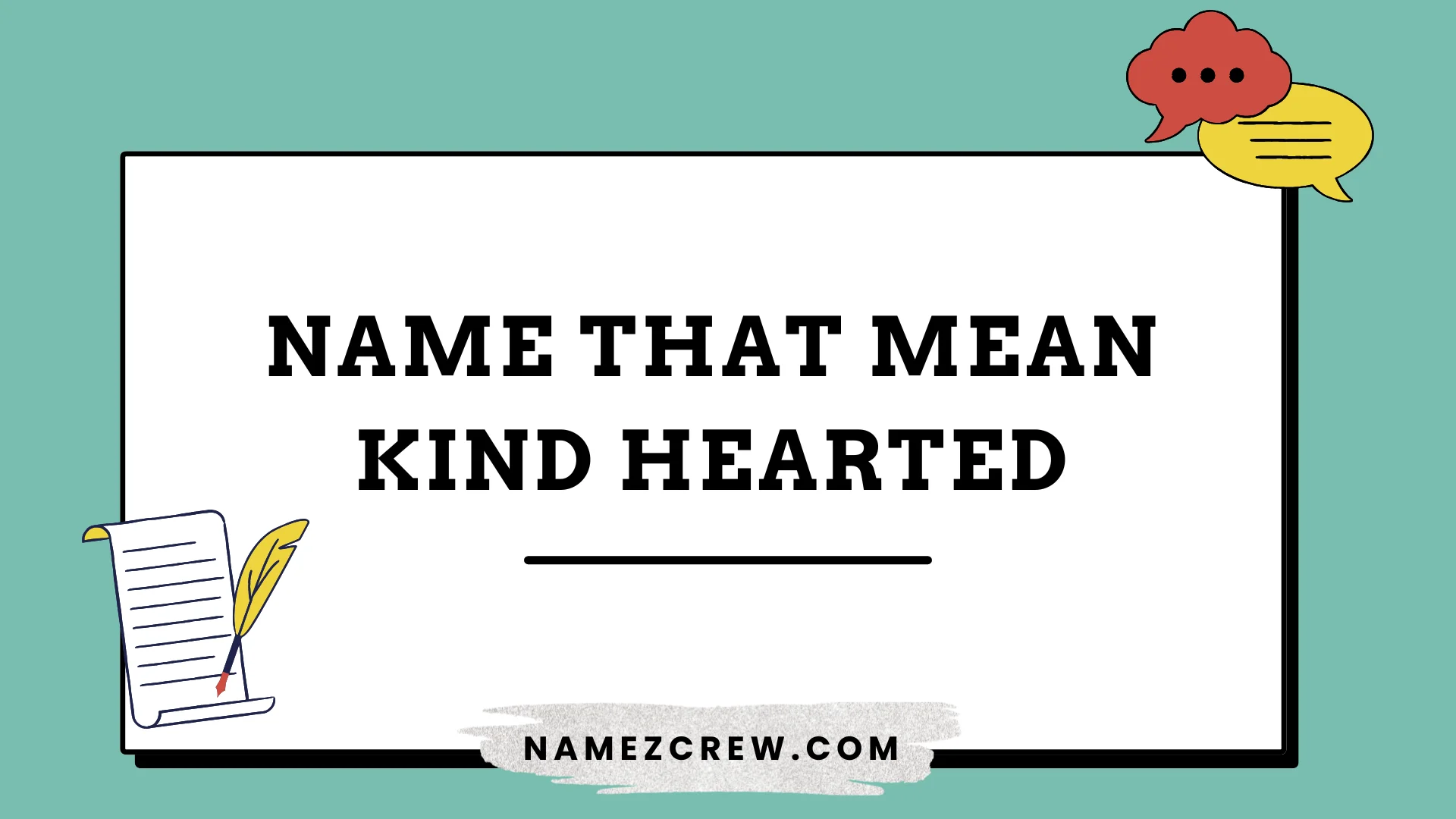 names that mean kind hearted
