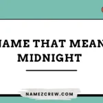 names that mean midnight