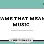 names that mean music