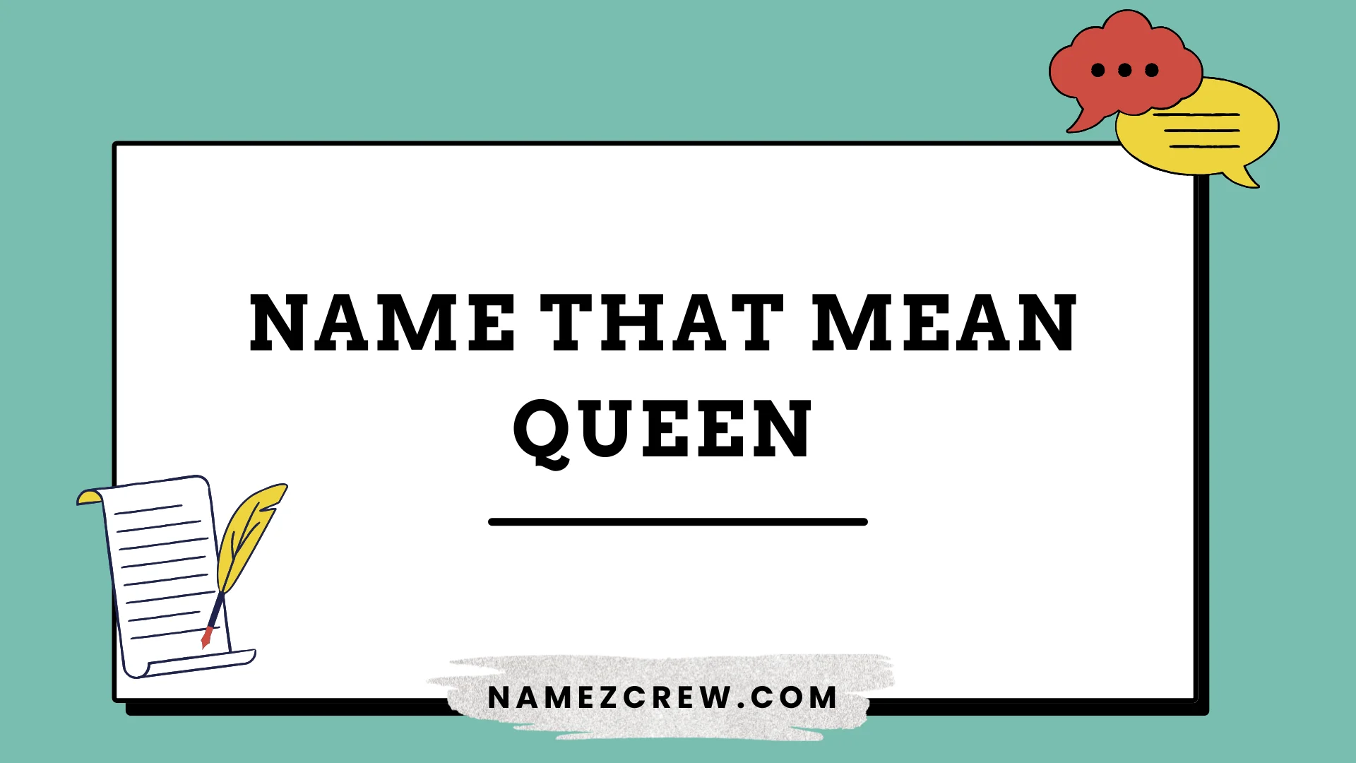 names that mean queen