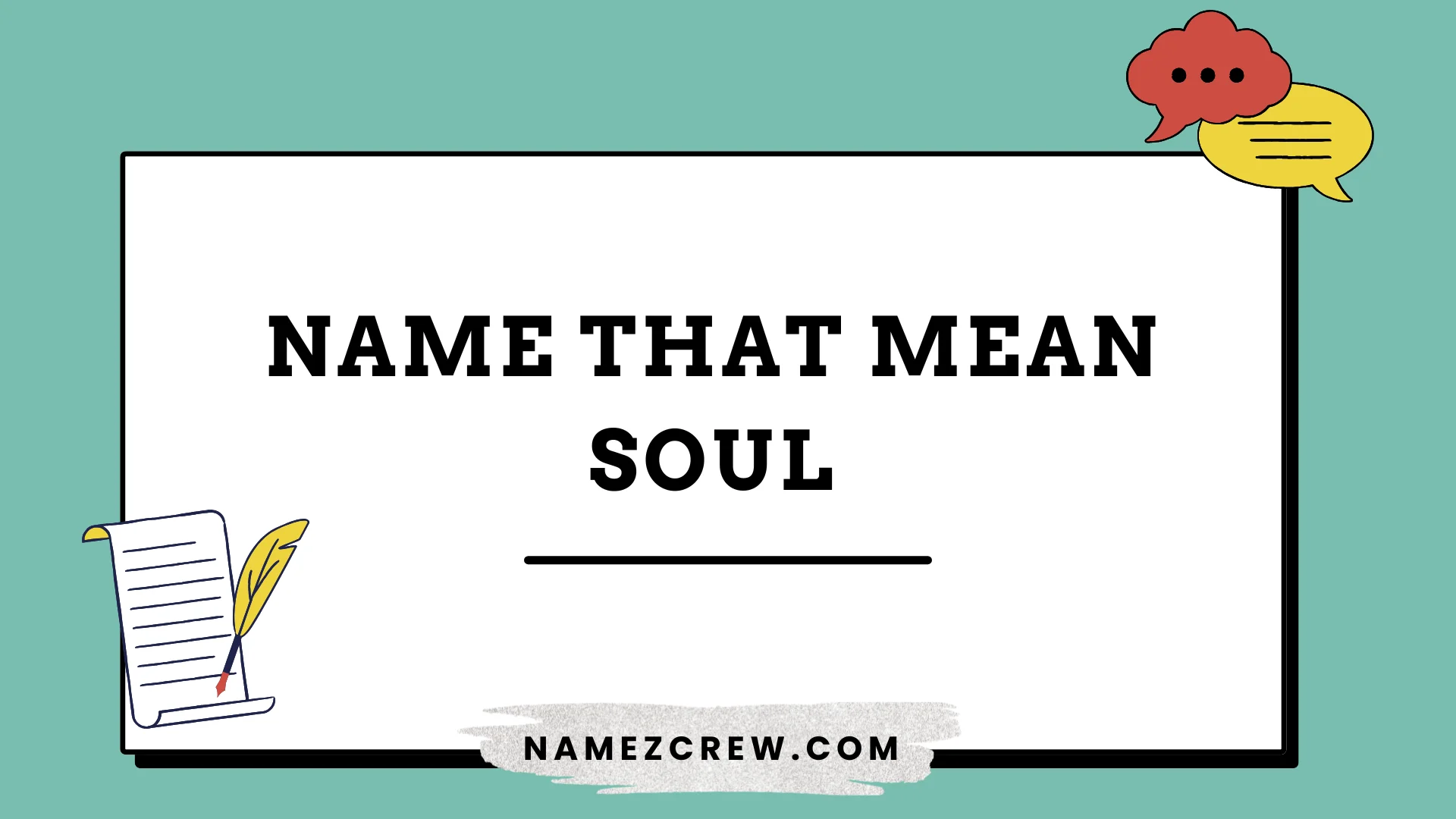 names that mean soul